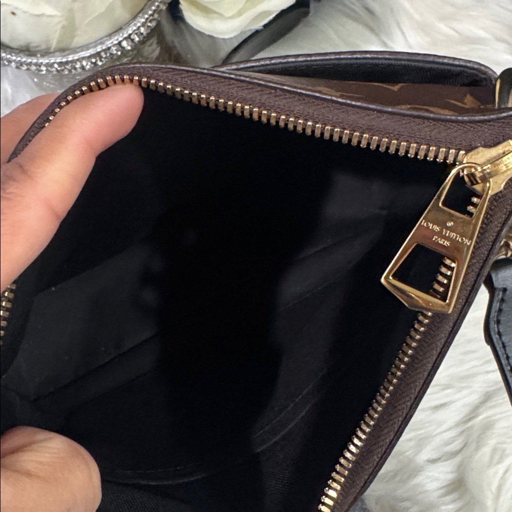 🤎LOUIS VUITTON Monogram Odeon PM Black - Picture 6 of 16
